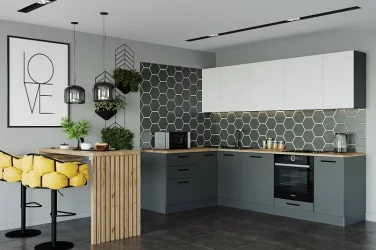 Гарнитур кухонный угловой 2600 Вегас 2600х1600