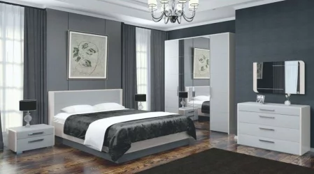 Комод Вива 02 Фарго Мокко глянец