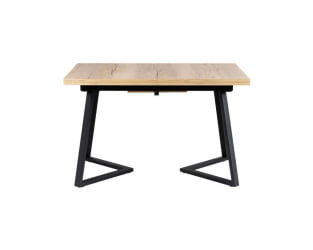 Стол Роналдо раздвиж. 120-160 Галифакс Натур/Бабочка