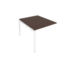 Проходной наборный элемент переговорного стола Metal System Б.ППРГ-1 Венге/Белый