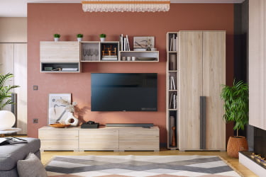 Полка в детскую 46 UL.46-M графит