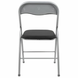 Стул складной BRABIX Golf CF-007 серебристый каркас Черный