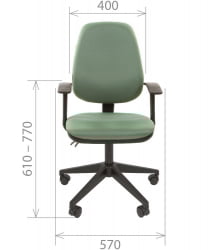 Офисное кресло для оператора CHAIRMAN 661 Бордо 15-11