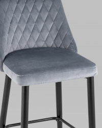 Стул барный Диего Серый