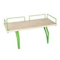 Полка задняя к столу Polka_z 1/750 (Polka_z 7/750) Яблоня Зеленый