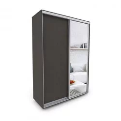 Шкаф-купе 2-х дверный Акцент-Сим ДЗ 1000х600 Венге