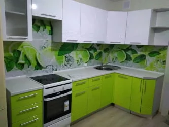 Глянцевый фартук (КОМПОЗИТ) KM 19