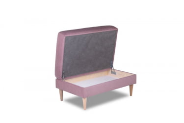 Пуф прямоугольный с ящиком CHAIRMAN ЛАРС (П) ткань велюр Formula 392