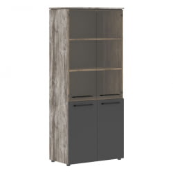 Шкаф комбинированный MORRIS TREND MHC 85.2 Сосна Нордик Антрацит