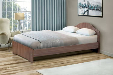 Кровать на уголках №3 1600*2000 Ясень Шимо светлый