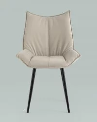 Стул обеденный Осло велюр Бежевый