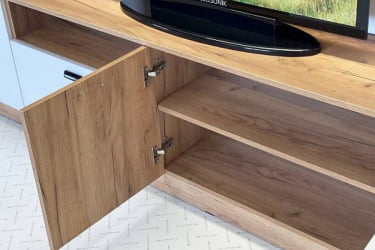 Тумба Моди MGM-03 дуб крафт золотой/белое дерево