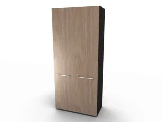 Шкаф с глухими дверьми и топом