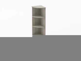 Стеллаж угловой высокий Twin 16.16.11 Дуб Сантана светлый