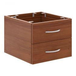 Тумба подвесная с двумя ящиками IMAGO Plus СРС-2V.1 Орех французский