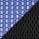 Ткань TW Черная / Акриловая сетка Синяя