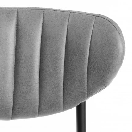 Кресло SLIM иск. замша, Grey (Cерый)_6