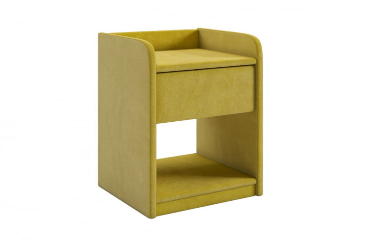 Тумба прикроватная Аманда 2 TM-003.2 янтарь (велюр)_0