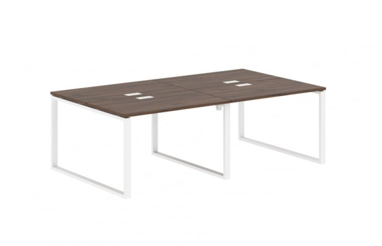 Бенч-система EDIS EQWST 2313 Дуб Денвер темный Белый_0