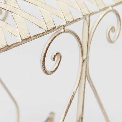 Цветочница Secret de Maison CARRIAGE (mod. PL08--6954) металл, 40х23х55см, Античный белый (Antique White)_3