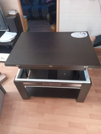 Стол журнальный Агат 24.10 Венге/Синга крем_6