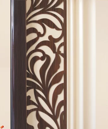 Комплект мебели для спальни Катрин №02 Дуб венге Белый песок Санчо крем Браун вуд_9