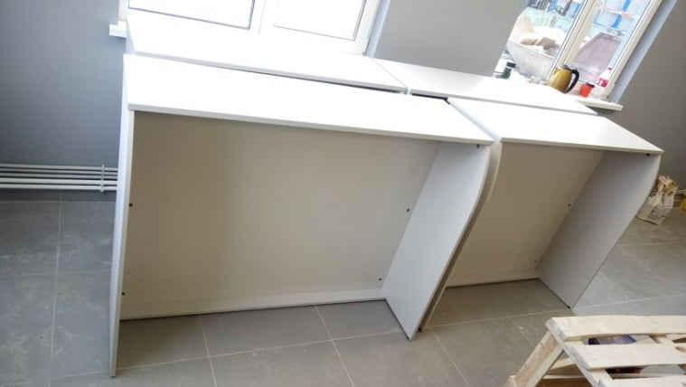 Стойка прямая 1200 Riva А.РС-2 Серый_1