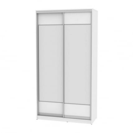 Шкаф-купе B-220х120х60-2(Белый-D8D8)_0