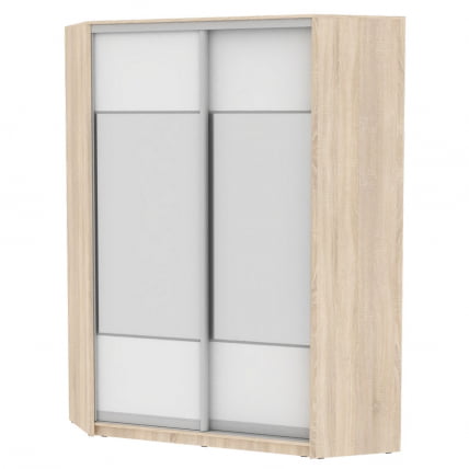 Шкаф-купе ЙА-198х1250-5(ДСС-Белый-Д3Д3) / YA-198х1250-5(ДСС-Белый-D3D3)_0