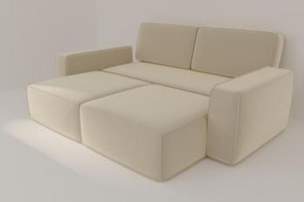 Диван прямой Сунндал (Berhouse) Цвет фасада: Азур рогожка; Тип: Прямой; Материал фасада: Микророгожка_4