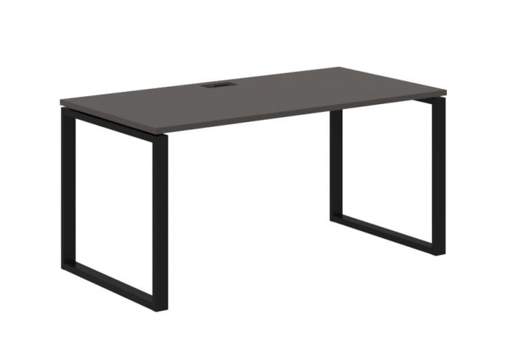Стол письменный EDIS EQST 1580 Мокко Черный_0