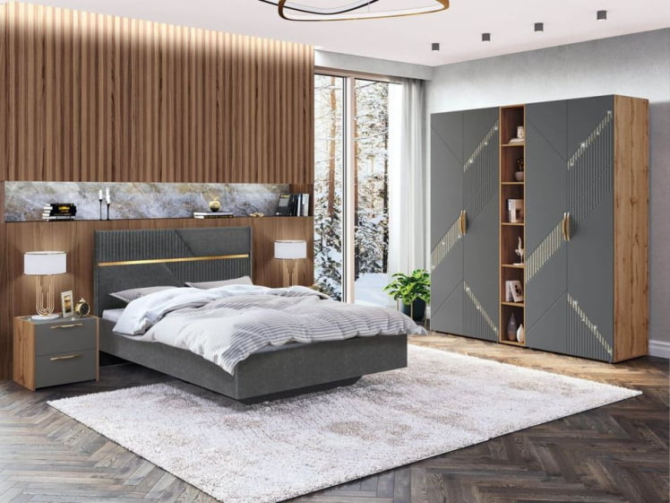 Комод Монако 902.18 Дуб Вотан Оникс Графит_8