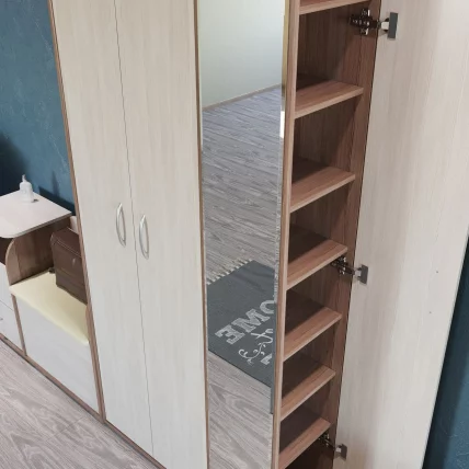 Прихожая Домино mini Бодега темый/светлый_3