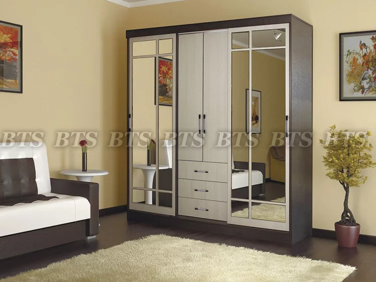 Шкаф купе Маэстро ясень шимо,дуб атланта_4