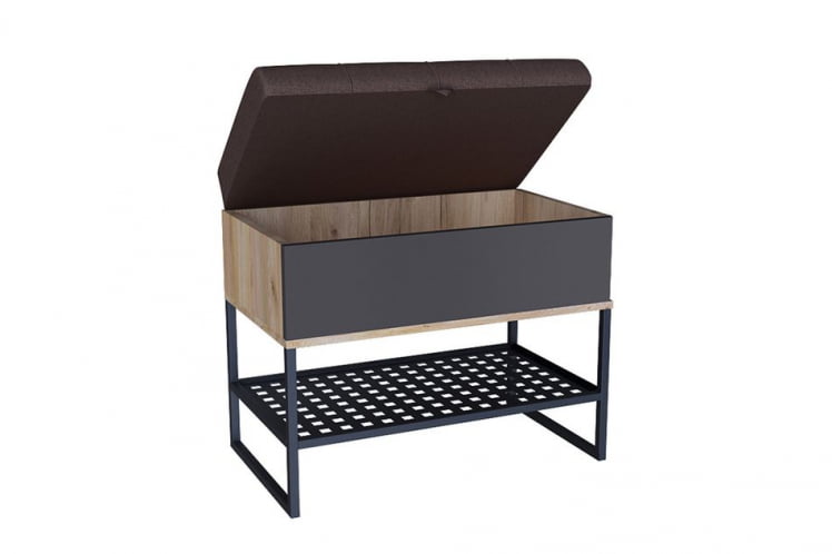 Банкетка 600 Фиджи ЛД 659.360.000 Дуб золотой Антрацит_1