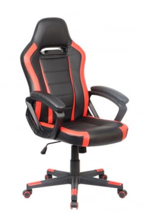 Кресло геймерское COCO Черно-красный_0