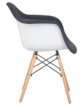 Стул обеденный DOBRIN DAW ROSS 012 Черная ткань_2