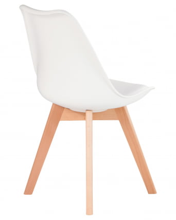 Стул обеденный ДОБРИН ДЖЕРРЙ СОФТ Белый В-02 / DOBRIN JERRY SOFT W-02_3