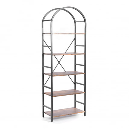 Стеллаж WS-03 60x30x166 см, burnt_0