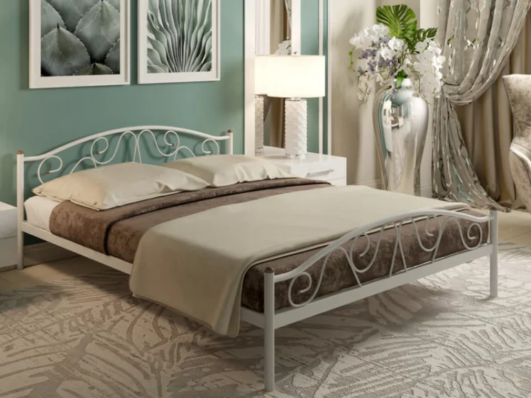 Кровать Ангелина Plus 1200х1900 Красная_1