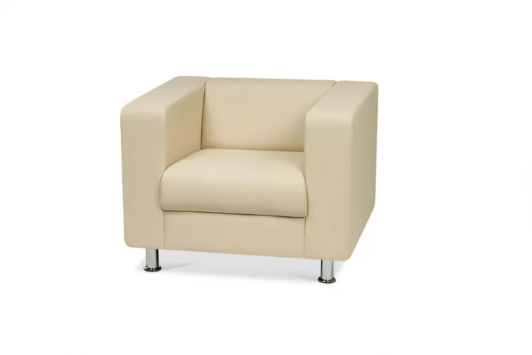 Кресло Алекто Consul White (кожа)_0