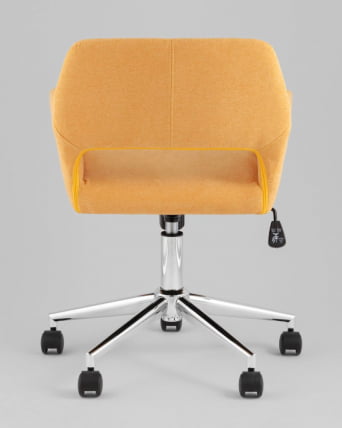 Стул офисный ROSS рогожка желтый_3