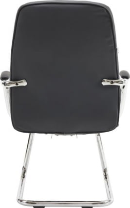 Кресло для посетителей Everprof Vesta CF Экокожа Черный_4