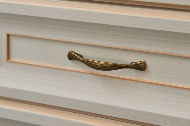 Тумба многоцелевого назначения Марлен 497 Кремовый белый Патина_3