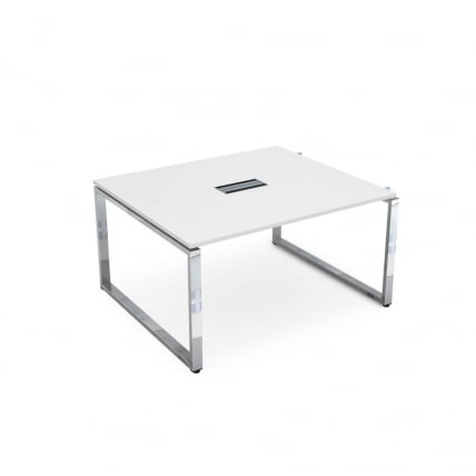 Стол системы БЭНЧ, переговорный, начальный GLOSS LINE НСПН-О.927 Белый Премиум_0