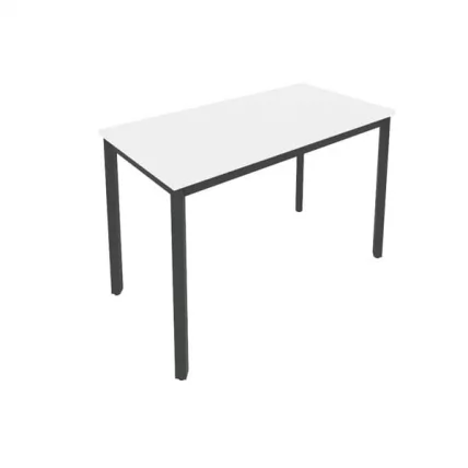 Стол письменный на металлокаркасе SLIM SYSTEM С.СП-4.1 Белый-Антрацит_0