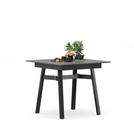 Стол обеденный 900 Элиот ЛД 414.110.000 Оникс Серый/Черный_0