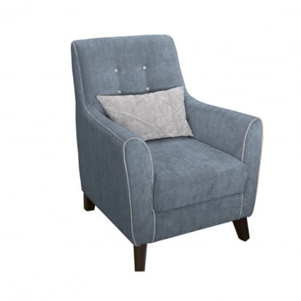 Кресло Френсис ТК 513 Офелия 10 Темно-серый Офелия 8 Светло-серый_0