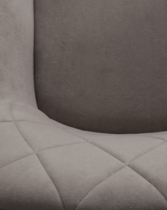 Стул обеденный DOBRIN ROBY велюр Catania Cocoa_10