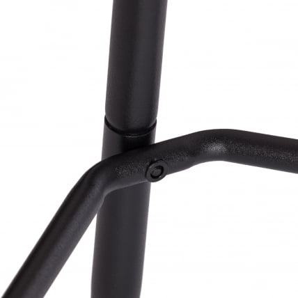 Барный стул Bari/Бари экокожа , черный, 45х56х110 см_11